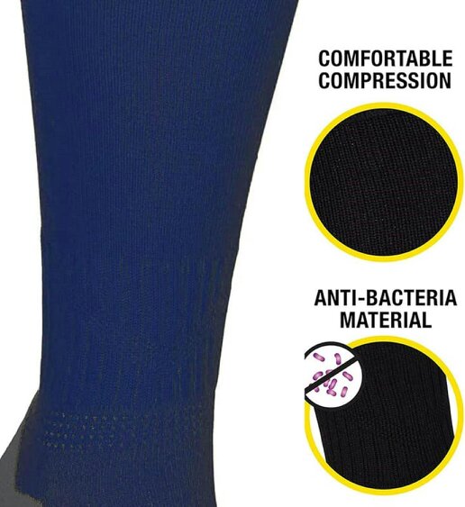 Optimum Classico Sock Navy | Knee Length, Infant to Senior