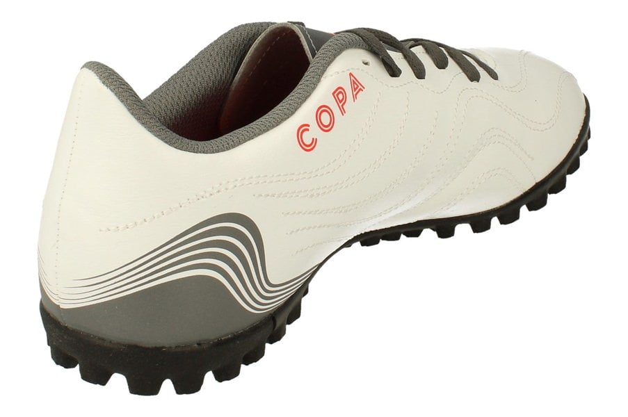 Adidas Copa Sense.4 Tf Mens Football Trainers Boots  FY6180 - White Red Grey Fy6180 - Photo 2