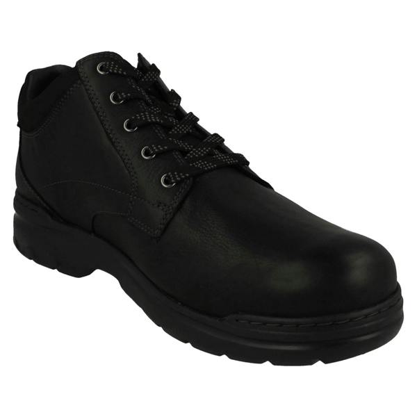 Clarks Mens Clarks Gore-Tex Casual Lace Up Ankle Boots Rockie Mid GTX