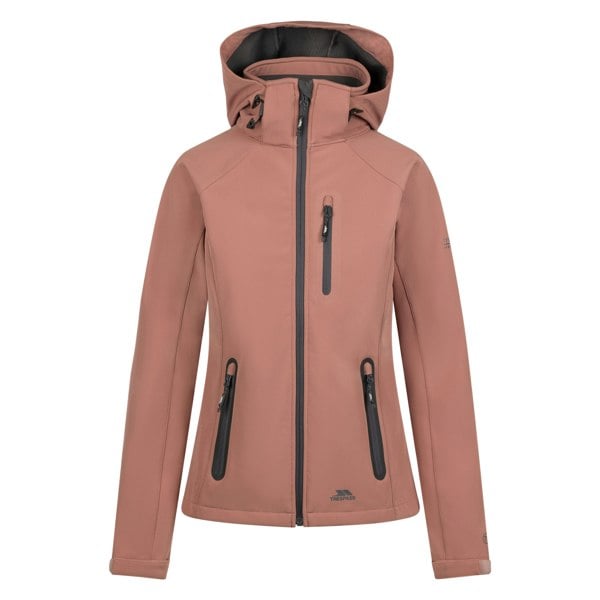 Trespass Women's Bela II Waterproof Soft Shell Jacket - Clay