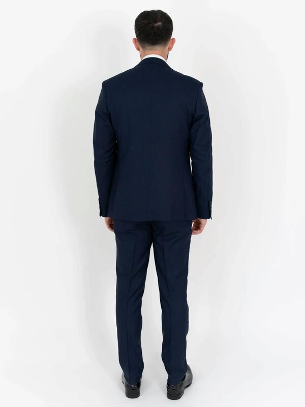 V2 Classic Henry - Navy Three Piece Suit