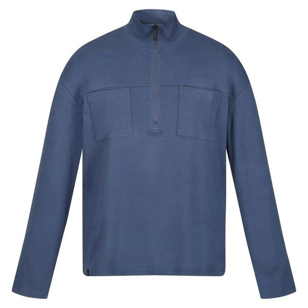 Regatta Mens Ferdo Fleece Top - Dark Denim - 