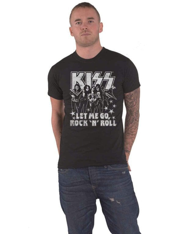 KISS Let Me Go Rock N Roll T Shirt