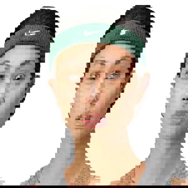 Nike Classic Swoosh Headband - Green/White - 