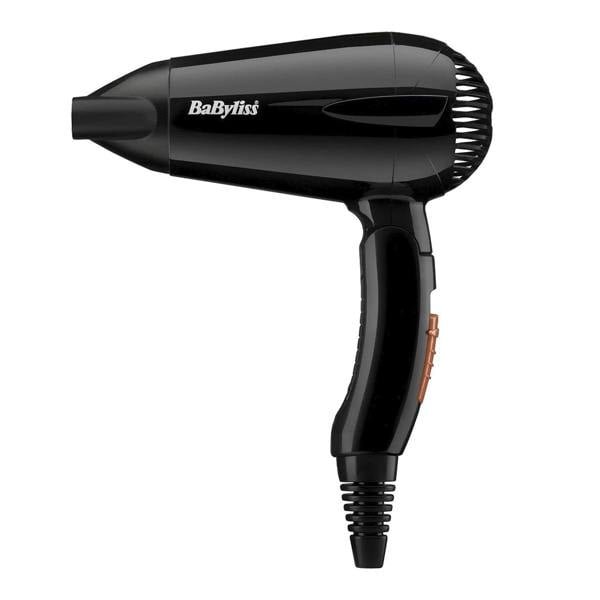 Babyliss Travel Hairdryer 2000W Black BA5344