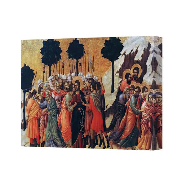 Benjamin Tate Design The Arrest Of Jesus Canvas Print Religious Wall Art Decor