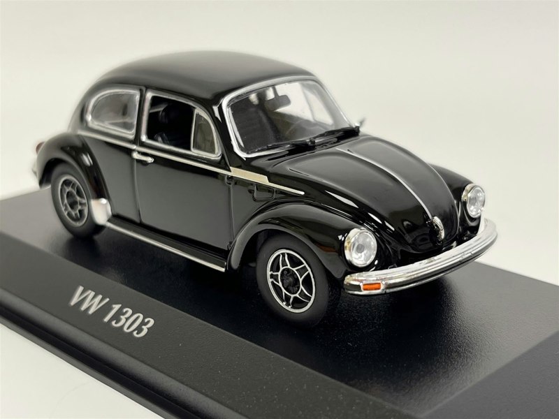 Maxichamps Volkswagen 1303 1974 Black 1:43 Scale Maxichamps 940055100