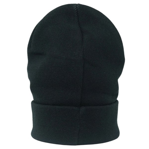 Neil Barrett Bolt Logo Beanie Hat - Black