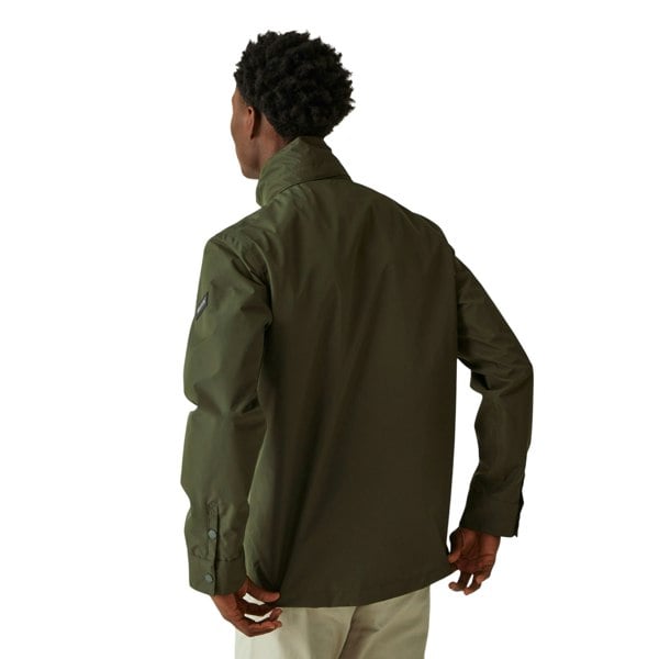 Regatta Mens Raytan Waterproof Jacket - Dark Khaki