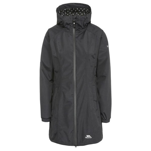 Trespass Women's Waterproof Shell Jacket - Black