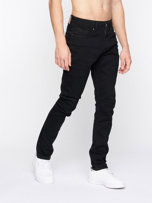 Duck and Cover Overburg Tapered Jeans Black