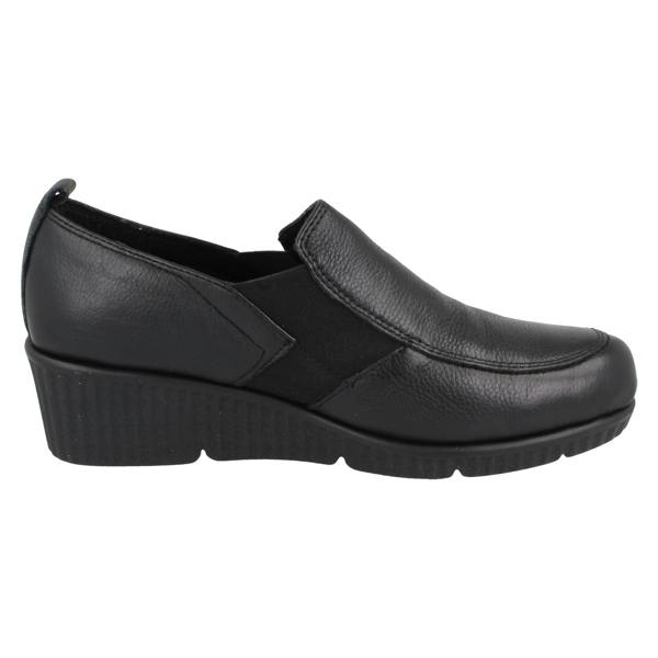 Van Dal Ladies Van Dal Wedge Slip On Shoes Hattie