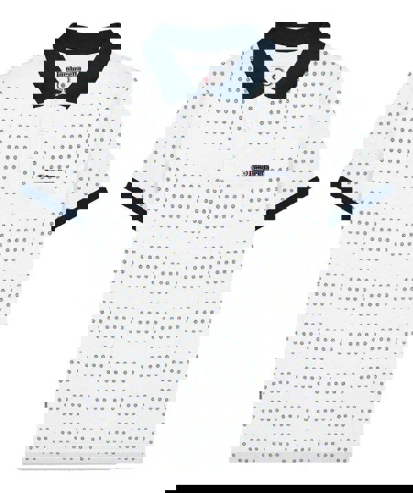 Lambretta Mens Smart Casual Retro All Over Print SKA Polo Shirt