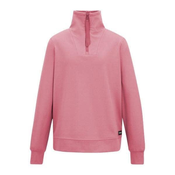 Regatta Womens/Ladies Demmi Quarter Zip Fleece Top - Pink Lemonade - 