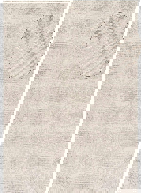 abstract rug, grey-cream colours, anti-allergic, and non-static properties