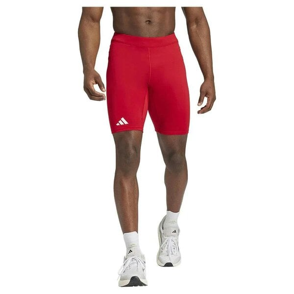 Adidas Mens Adizero Running Shorts Short Tights Red IY5512