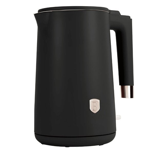 Berlinger Haus BH/9578 Double Wall Kettle Black Rose Collection
