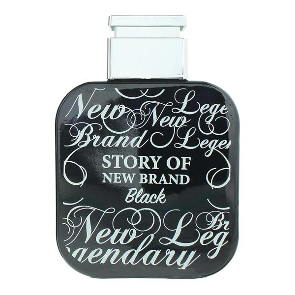New Brand Story Of New Brand Black For Men Eau de Toilette 100ml Spray for Him