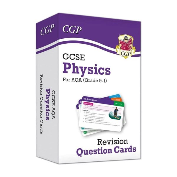 GCSE 9-1 AQA Revision Question Cards 3 Books Collection Set (Biology, Physics, Chemistry)