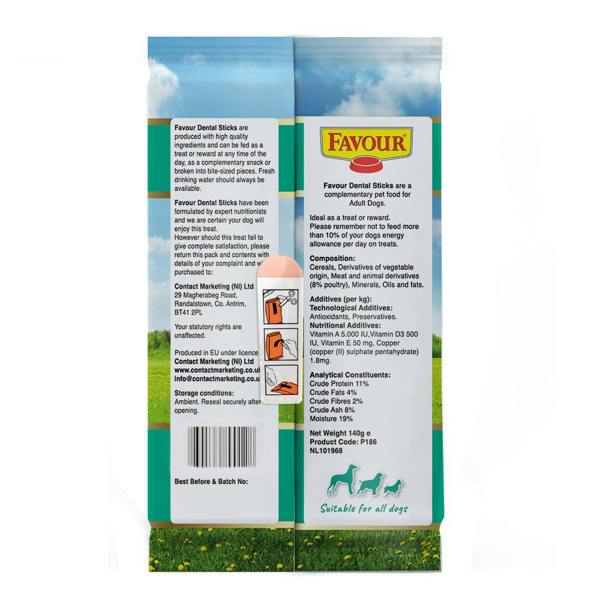 Favour Dental Sticks Dog Treats