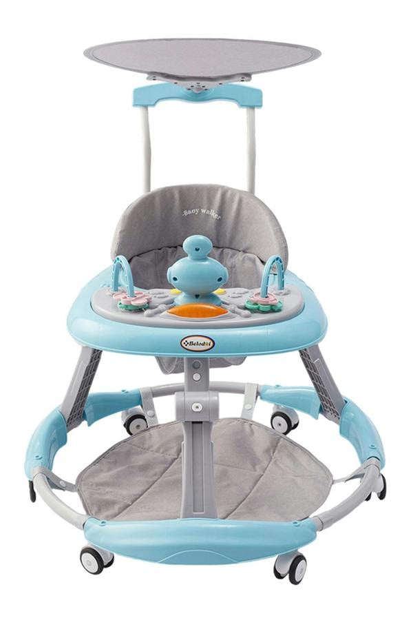 Living and Home Foldable & Adjustable Baby Walker