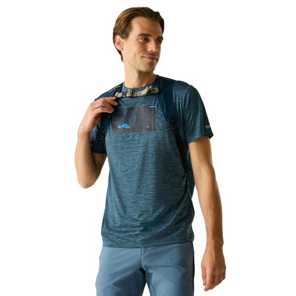 Regatta Mens Fingal Night Sky T-Shirt - Night Sky Marl - 