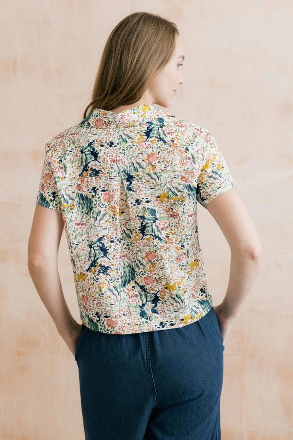 Lily & Me Pippa Organic Cotton Ditsy Print Shirt