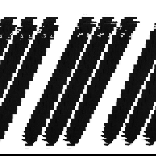 Nike Unisex Adult Lightweight Everyday Crew Socks (Pack of 3) - Black - 