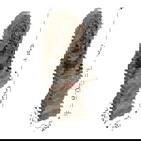 Outdoor Fountain Solar-Powered Water Rockery Decor Living and Home