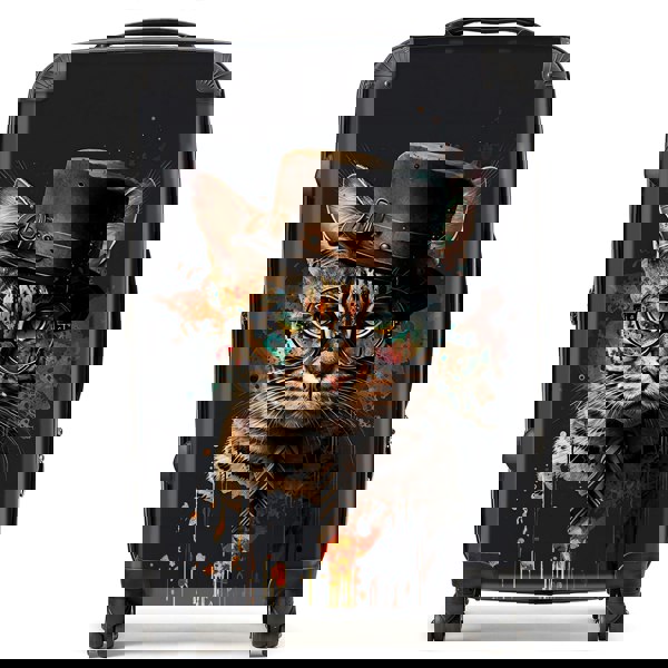 Warren Reed Bengal Cat Splashart Suitcase
