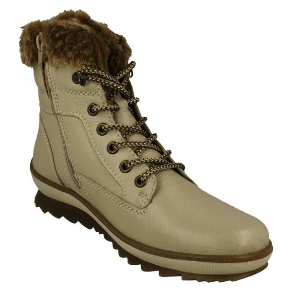 Remonte Ladies Remonte Cuff Detailed Warm Lined Ankle Boots R8477