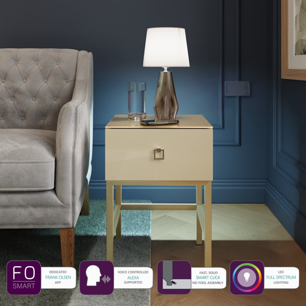 Frank Olsen Furniture Frank Olsen Lyra Lamp/side table