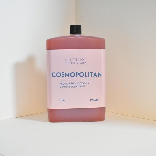 Letterbox Cocktails Cosmopolitan – Vibrant & Delicious