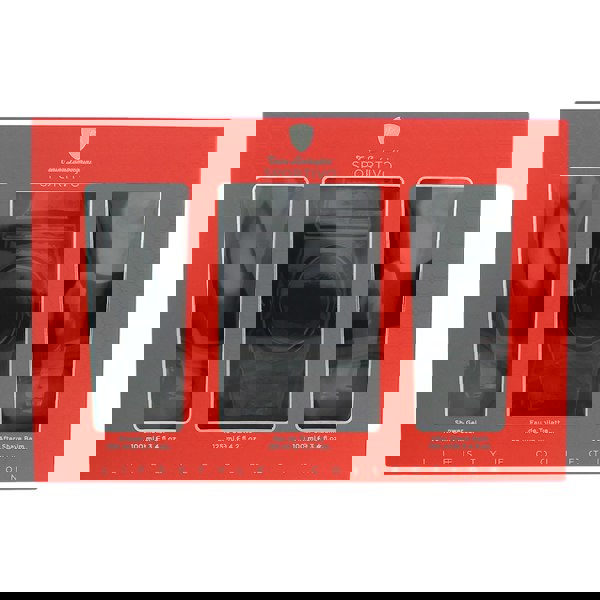 Tonino Lamborghini Sportivo 3 Piece Gift Set: Eau de Toilette 125ml - Shower Gel 100ml - Aftershave Balm 100ml