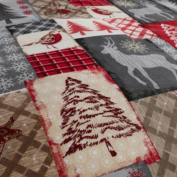 Christmas Patchwork Flannel Bedding - Happy Linen Company