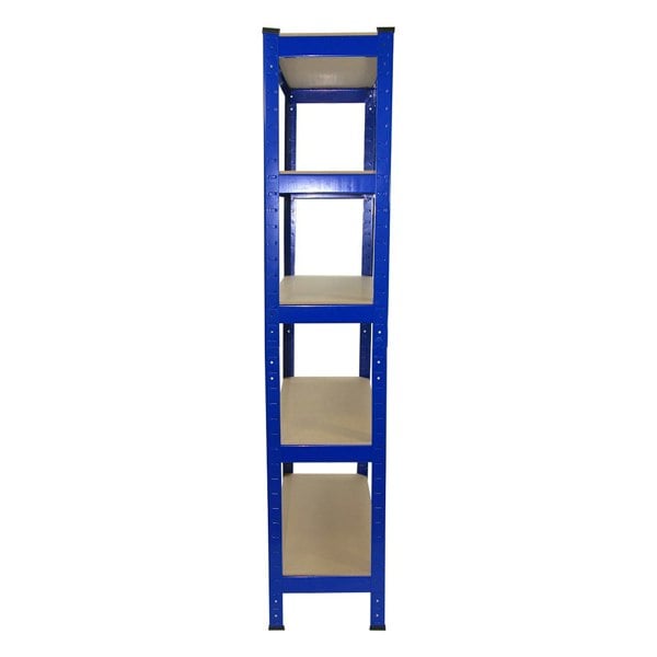 Monster Racking T-Rax Heavy Duty Shelving Units - Blue (75cm W, 30cm D) Set of 10