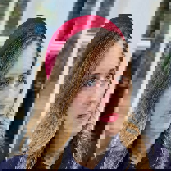 burgundy headband dark red velvet headband wedding guest 