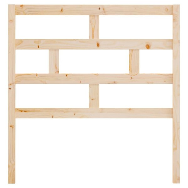 Berkfield Bed Headboard 106x4x100 cm Solid Wood Pine