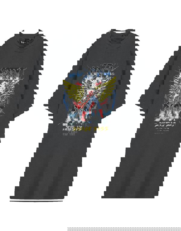 Betty Boop Womens Grey Savage Sass Short Sleeved T-Shirt