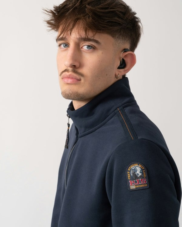 Parajumpers Broad Peak Mens Sweatshirt - Blue Navy 316