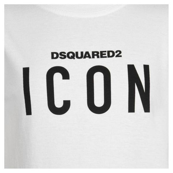 DSquared2 Childrens/Kids Icon Cotton T-Shirt - White - 