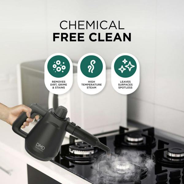 DMD Collective Handheld Steam Cleaner for Multi-Surface Chemical-Free Cleaning