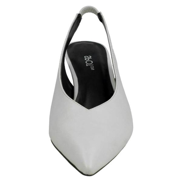 Spot On Ladies Spot On Kitten Heel Slingback Shoes F90049