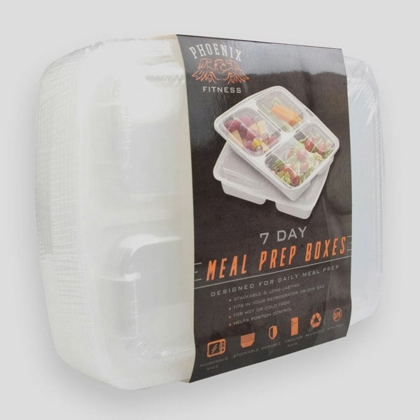 Phoenix Fitness Bento 7 Day Meal Prep Containers