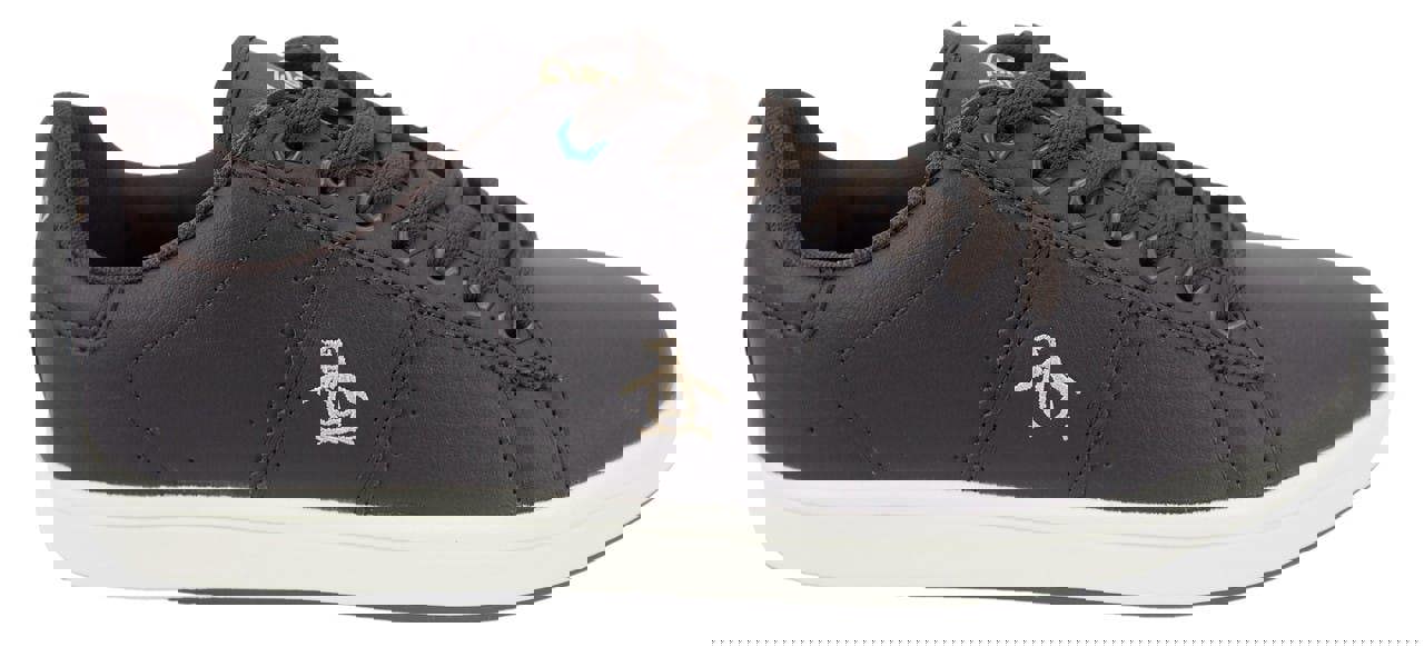 Original Penguin Steadman Mens Casual Smart Lace Up Trainers