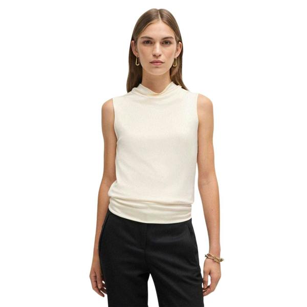Boss Womens/Ladies Viscose Sleeveless Top - White - 