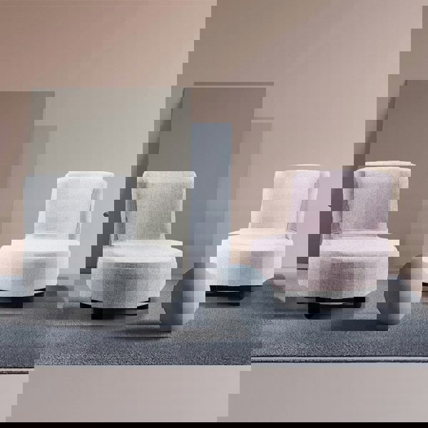 Linen Upholstered Rectangular Footstool with Wooden Legs Living and Home