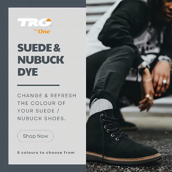 TRG Suede Shoe Dye - Specialised Recolouring for Shoes and Boots 50ml