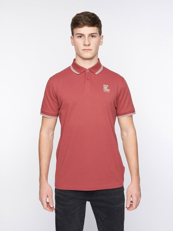 Duck and Cover Sameer Polo - Red