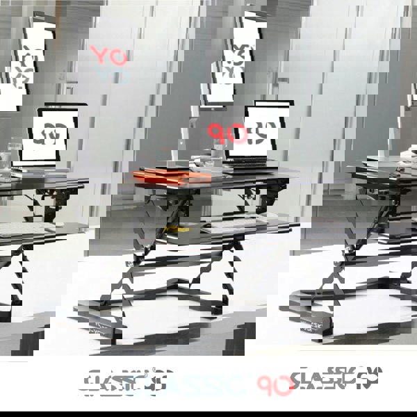 Yo-Yo DESK 90 Black Side View